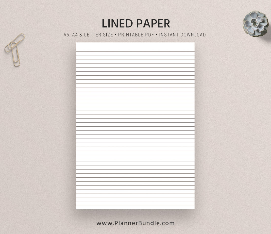 Basic Pages Dot Grid Grid Lined Paper Notebook A4 Letter Size A5 Printable Planner Inserts Planner Template Planner Design Plannerbundle Com