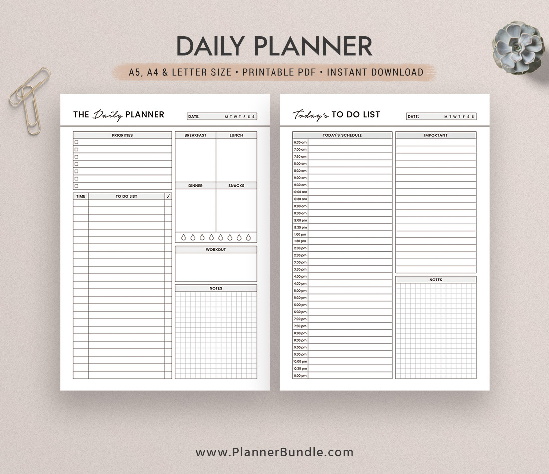 Planner Inserts & Planner Refills